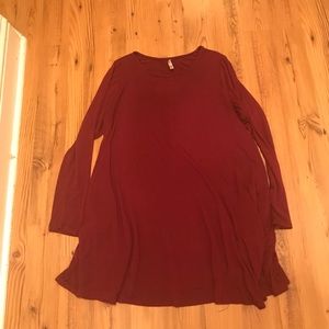 Long sleeved tunic/dress